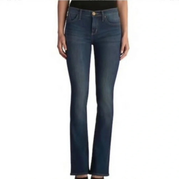 Rock & Republic Kendra Curvy Boot Cut Denim Jeans Size 8 - Picture 1 of 9